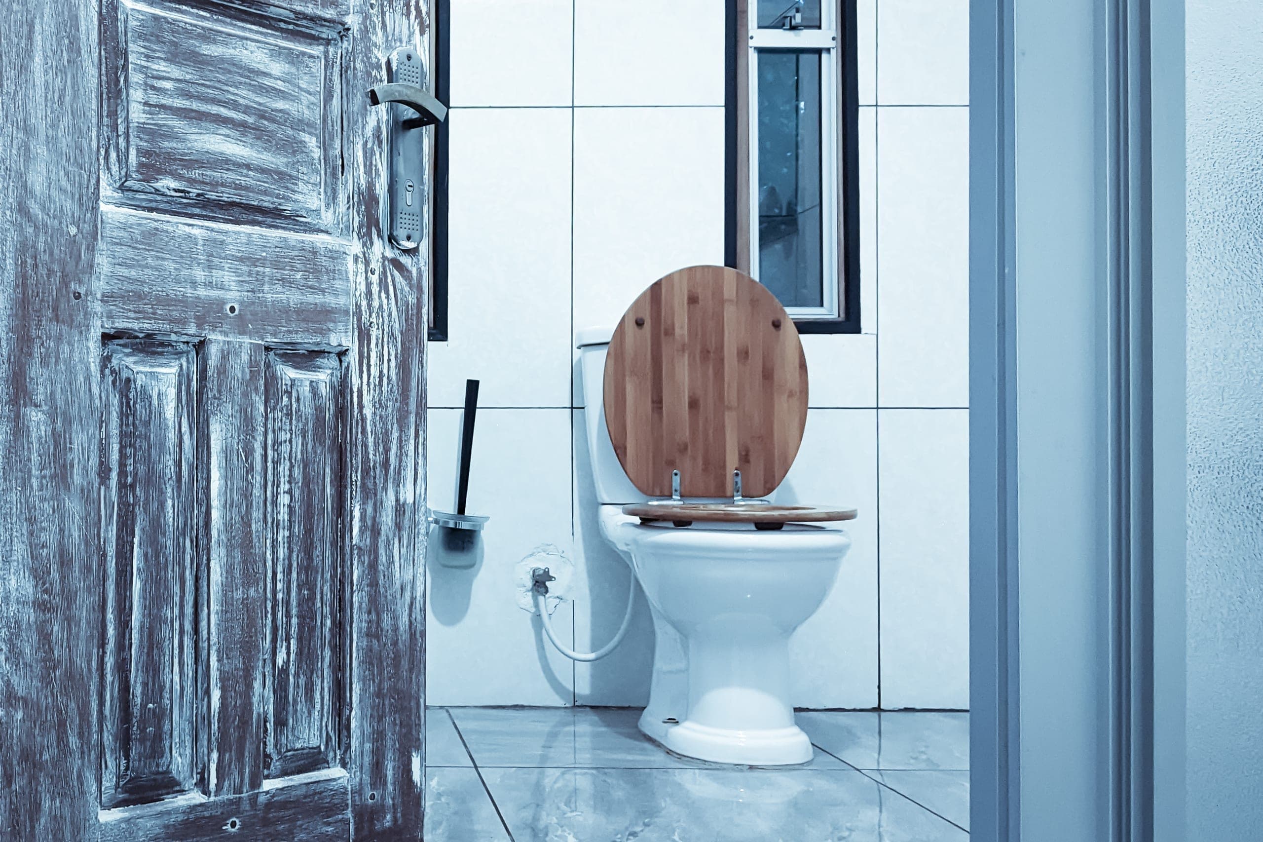 Bathroom, tidy and bright
